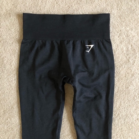 Gymshark Black Seamless Tight Leggings size Small - Picture 3 of 9